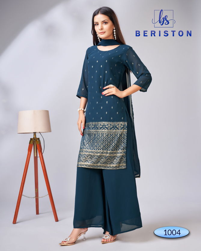 Beriston Bs Vol 10 Georgette Readymade Suits Catalog
